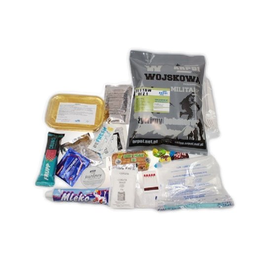 Militair voedselrantsoen MRE, ARPOL WZ, Set 1