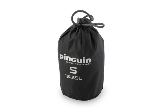 Rugzakregenhoes Pinguin Raincover S zwart