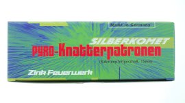 Pyro fusée éclairante Zink 550 Knatterpatronen Silber 1ks