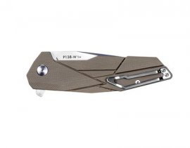 Couteau Ruike P138-W marron