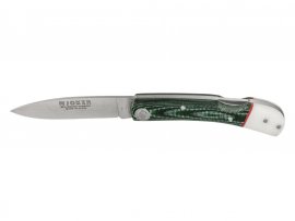 Couteau pliant Joker vert-blanc