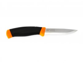 Couteau Morakniv Companion F Serrated orange zoubkovaný