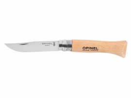 Couteau Opinel 6 pliant Inox hêtre