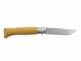 Mes Opinel 8 Vouwmes Inox Beuken Motief Haas