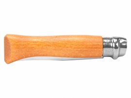 Couteau Opinel 9 pliant carbone hêtre