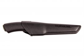 Couteau Morakniv Bushcraft noir sans dentelure