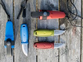 Mes Morakniv Eldris blauw set