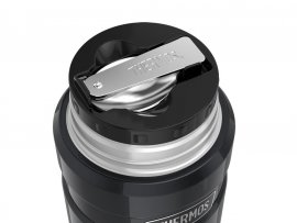 Voedselthermos met lepel Thermos King 0,47 l grafiet