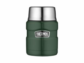 Thermos alimentaire avec cuillère Thermos King 0,47 l vert
