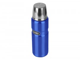 Thermos King 0,47 l bouteille isotherme bleue