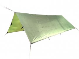 Tarp touristique Tigerwood Tectum 3x3 m vert