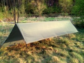 Tarp touristique Tigerwood Tectum 3x3 m vert