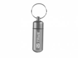 Pendentif avec rangement True Utility CashStash TU241 argenté