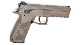 Pistolet à air comprimé ASG CZ P-09 FDE Blowback 4,5mm