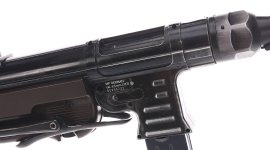 Pistolet-mitrailleur à air comprimé Umarex Legends MP40 GLE Full-Auto 4,5mm