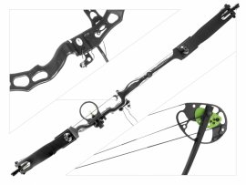 Arc Poe Lang Predator II noir 45-65lbs