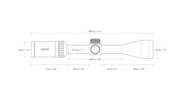 Lunette Hawke Vantage 4x32 AO Mil Dot