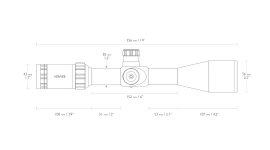 Lunette Hawke Sidewinder 30 SF 3-12x50 10x Half MD