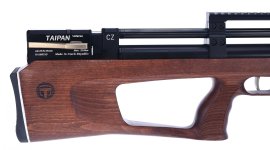 Luchtbuks Taipan Veteran Long 6,35mm Beech