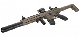Carabine à air Sig Sauer MCX FDE 4,5mm avec collimateur
