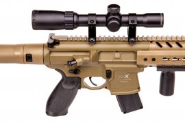 Carabine à air Sig Sauer MCX FDE 4,5mm avec lunette