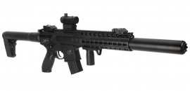 Luchtbuks Sig Sauer MCX 4,5mm met red dot collimator 3