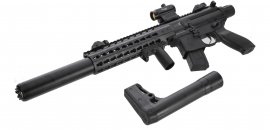 Luchtbuks Sig Sauer MCX 4,5mm met red dot collimator 4