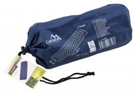 Matelas de sol gonflable Track 5cm bleu