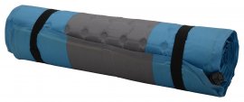 Zelfopblazende slaapmat Cattara 5cm blauw-grijs