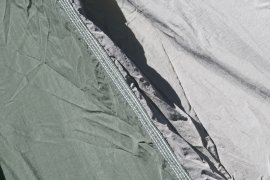 Hamac NYLON 275x137 cm vert-marron
