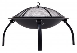Brasero avec grille de cuisson Vesuv avec couvercle
