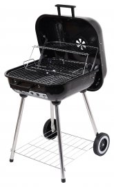 Houtskoolbarbecue rechthoekig Trapani 46 cm