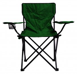 Chaise de camping pliante Bari verte