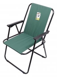 Chaise de camping pliante Bern verte
