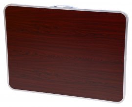 Table de camping pliant Balaton marron