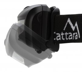 Lampe frontale LED 80 lm noire