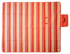 Piknik deken Fleece 150x135 cm rood