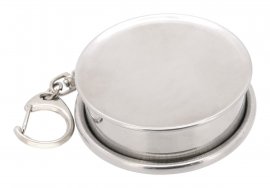 Opvouwbare roestvrijstalen beker 60 ml