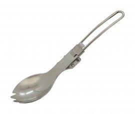 Cuillère inox pliante 155/90 mm