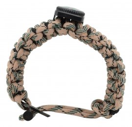 Outdoor armband met kompas en accessoires