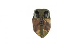 Pelle de campagne Army MFH petite avec étui vert