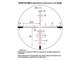 Richtkijker Vortex Viper PST II 5-25x50 AO EBR-4