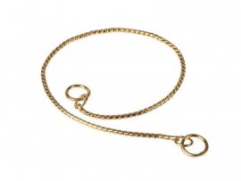 Halsband ketting DeLuxe goud, 30 cm