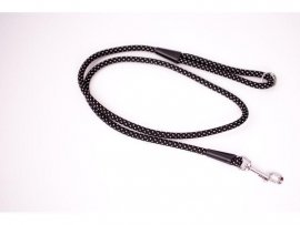 Vodítko Dogtrace reflexní 10mm 150cm zwart