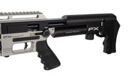 Carabine à air comprimé FX Impact MKII Sniper Edition, Power Plenum, Silver 6,35mm