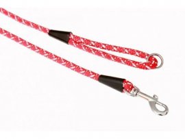 Hondenriem Dogtrace reflexní 10mm 150cm červené