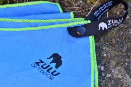 Serviette Zulu Light S 40x40cm bleu