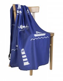 Serviette Zulu Light L 60x120cm mer