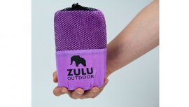 Handdoek Zulu Comfort L 60x120cm paars