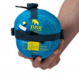 Slaapzak Zulu Ultralight 700 175cm blauw